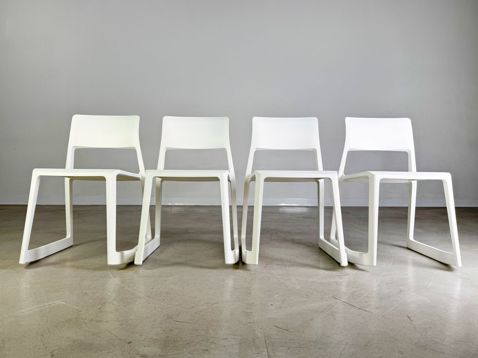 Original Set Of 4 Vitra Tip Ton Chair Edward Barber Jay Osgerby II photo furniture