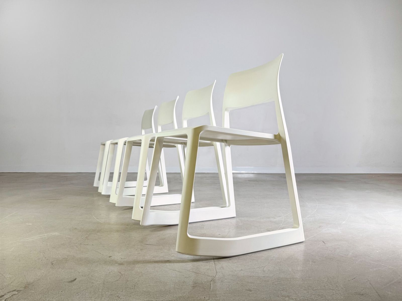 Original Set Of 4 Vitra Tip Ton Chair Edward Barber Jay Osgerby II photo buy