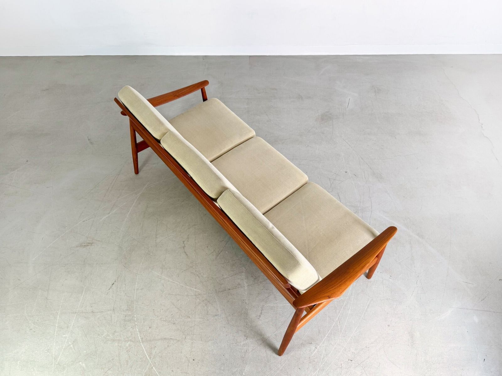 Original Arne Vodder Sofa Midcentury France & Søn Daverkosen Couch photo vintage