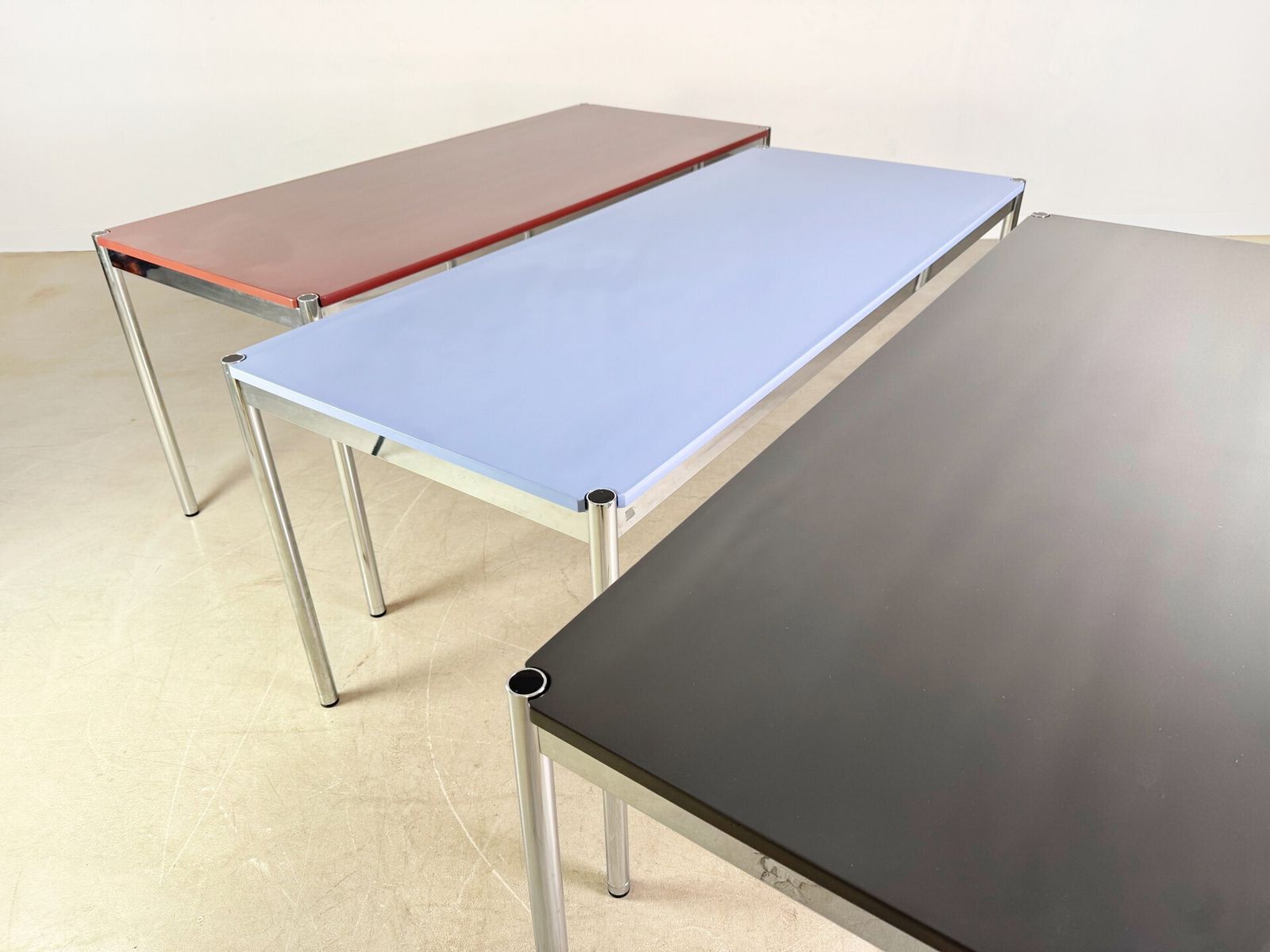 490.0 15x Original Usm Haller Desk In Desired Color Design Table photo
