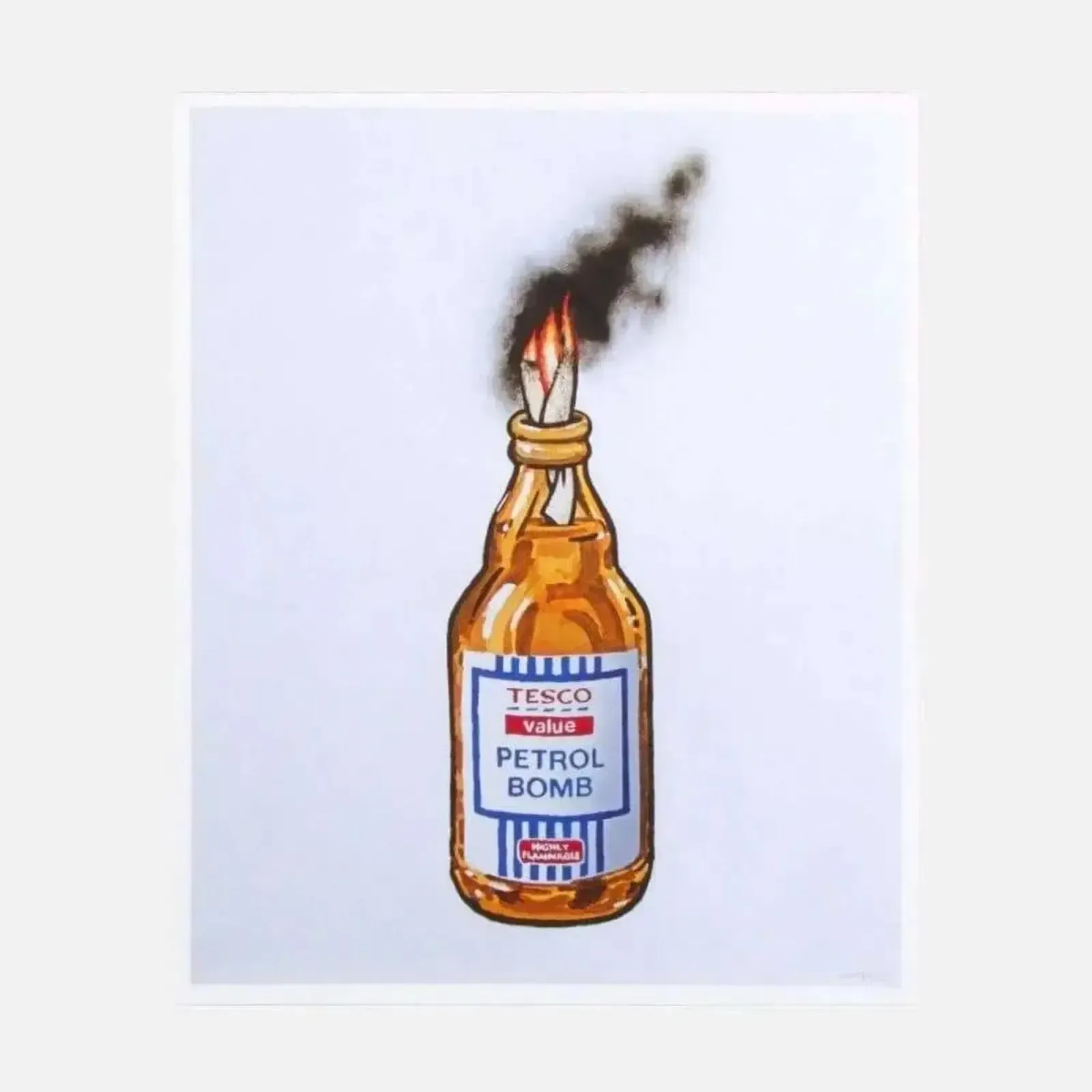 Banksy, Petrol Bomb, 2011, 2010s