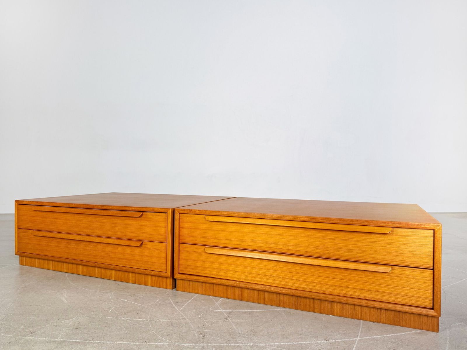 2x Original Wk Möbel Teak Sideboard Midcentury 1960s Chest Of Drawers photo buy