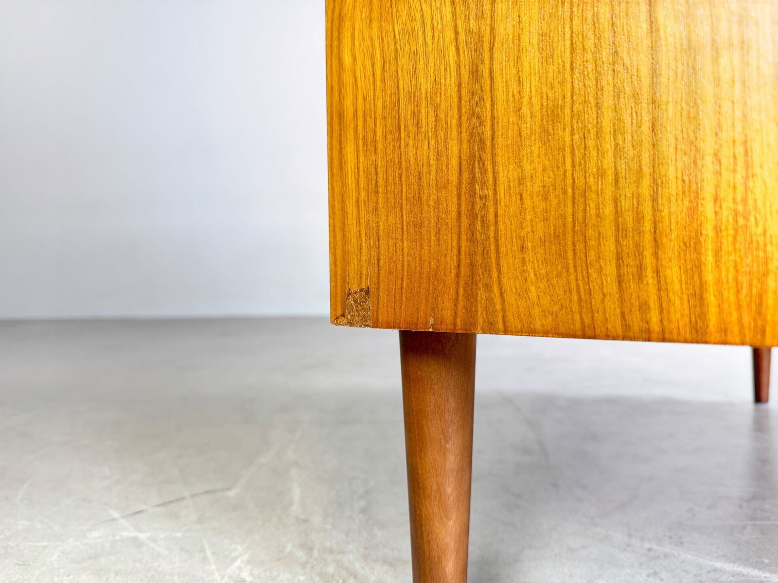 Midcentury Sideboard Wk Möbel Walnut 1960s Vintage Chest Of Drawers II photo for sale