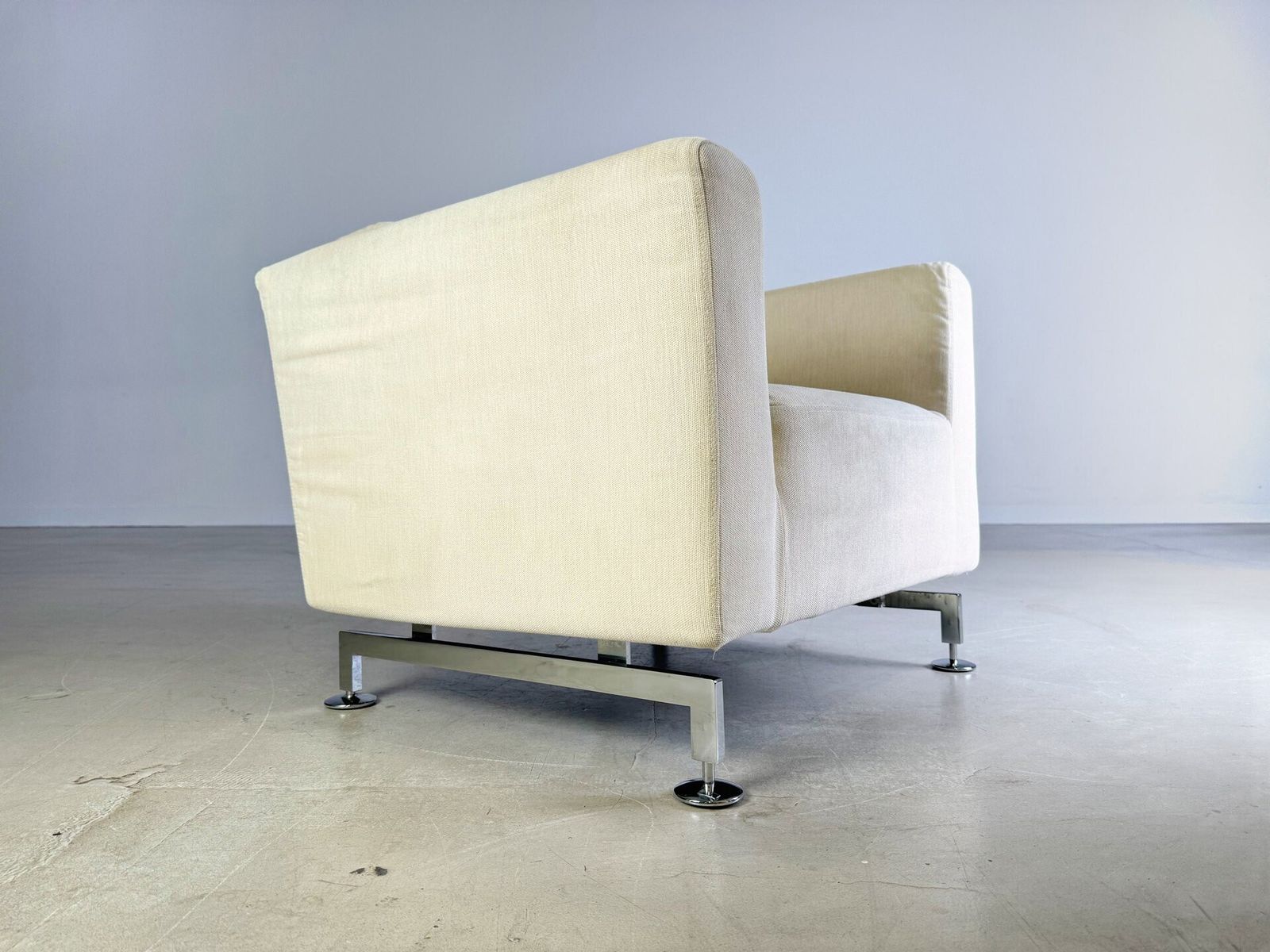Armchair Brühl Serge Fabric Beige Light Design photo Furniture