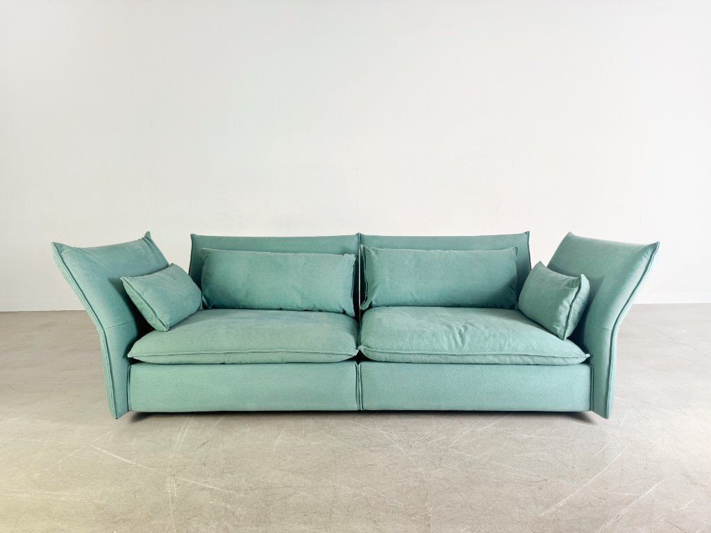 Vitra Mariposa Driezitsbank – Turquoise Designbank Voor Kantoor En Thuis photo furniture