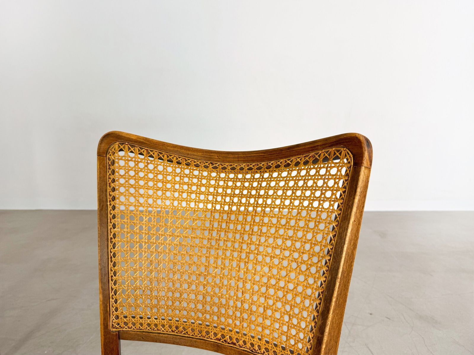 photo furniture Original Set Of 3 Thonet A811/1 Chairs Josef Hoffmann 1951 Upholstered