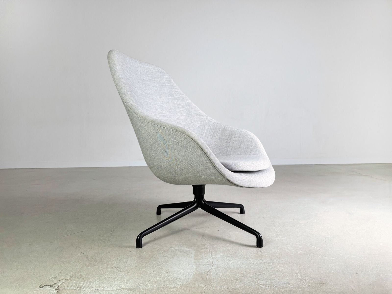 Original Hay Aal 91 Armchair Hee Welling Fabric Gray photo Furniture