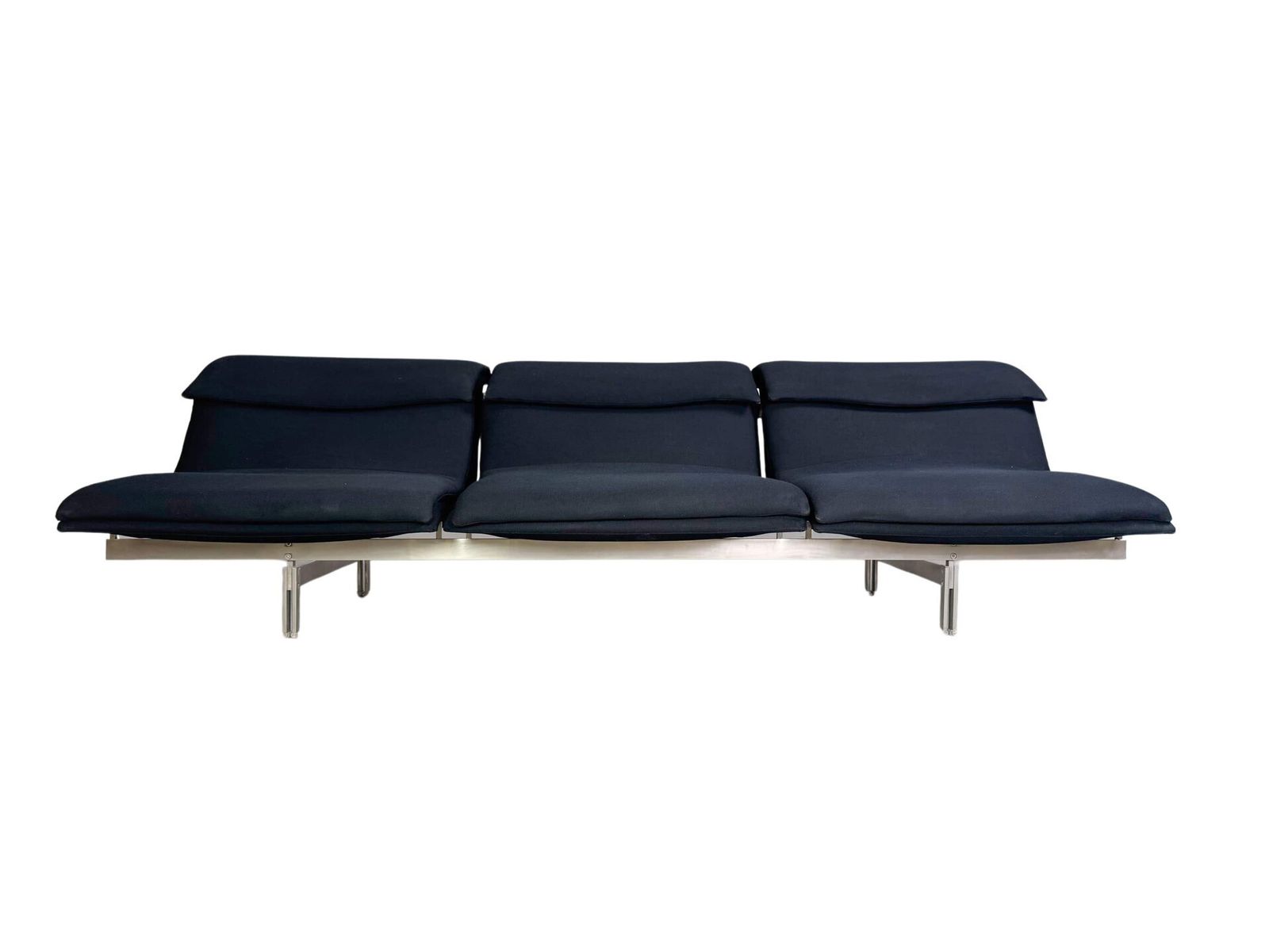 Saporiti Italia Wave Sofa Giovanni Offredi 1970 Three Seater Design