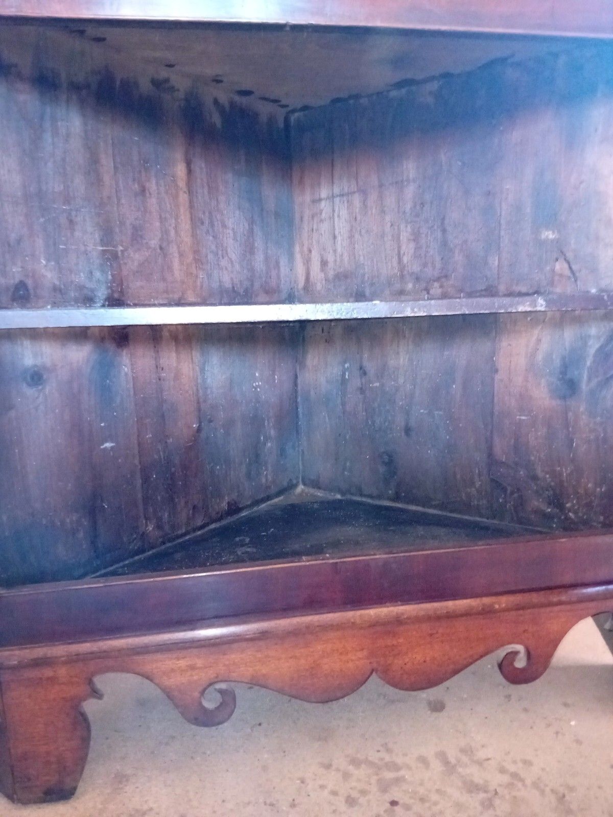 photo buy Fabulous Georgian Oak Country House Big Character Cupboard Cabinet Glazed Drinks