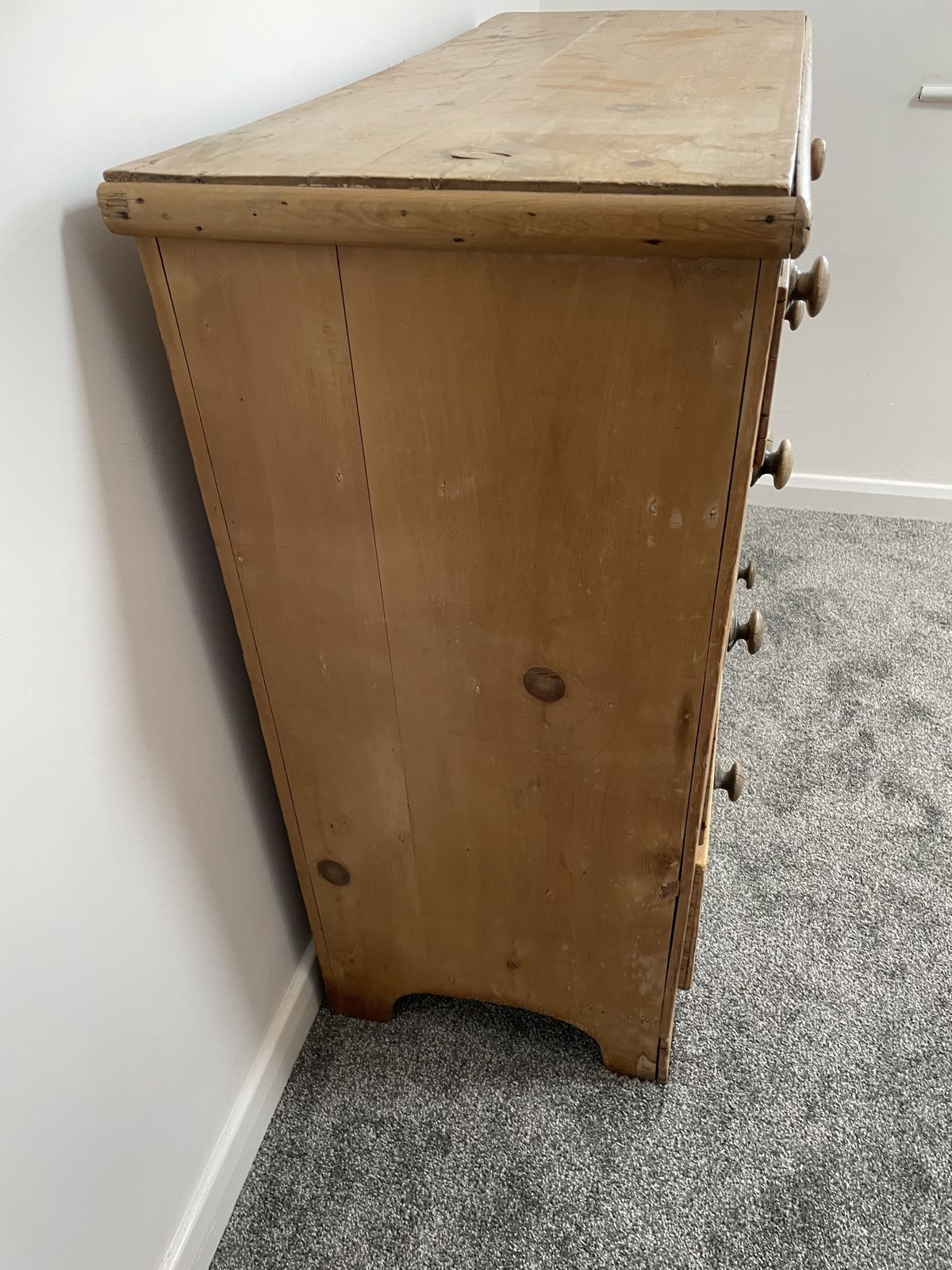 Antique Pine Chest photo for sale