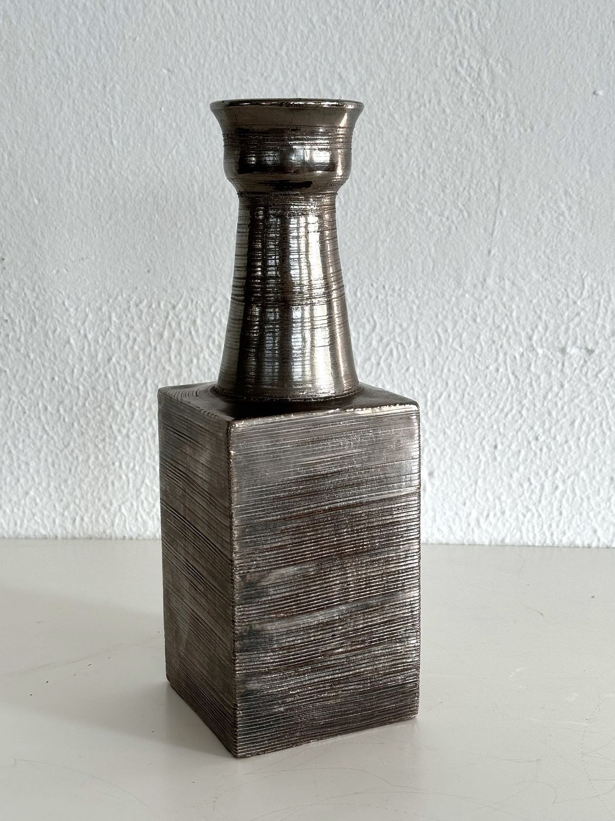Aldo Londi For Bitossi Italian Midcentury Ceramic Pottery Vase, 1960s photo Home Decor