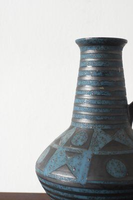Mid Century Ceramic Vase Decor Ankara Design Helmut Scholtis From Carstens Tonnieshof photo for sale