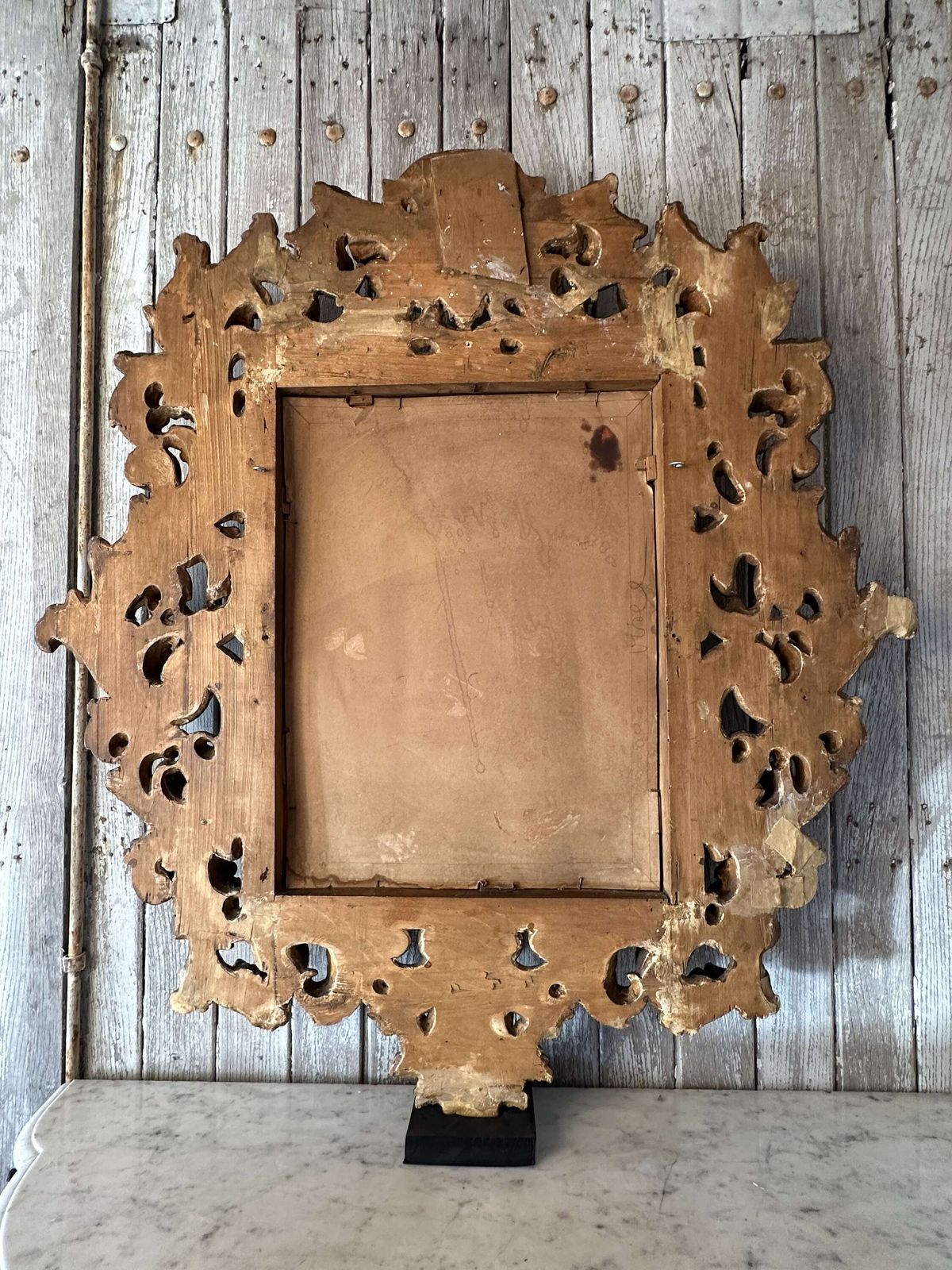 Antique Italian Rococo Revival Mirror – Late 19th Century photo buy