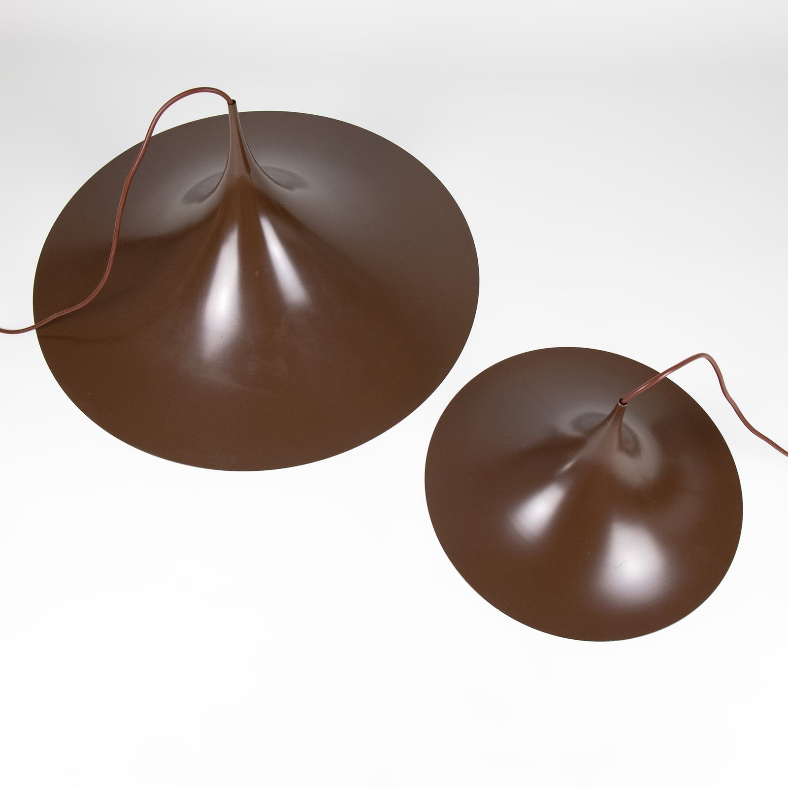 Danish Semi Pendant Light 38cm Diameter Designed By Bonderup And Thorup For Fog & Mørup photo 325.0