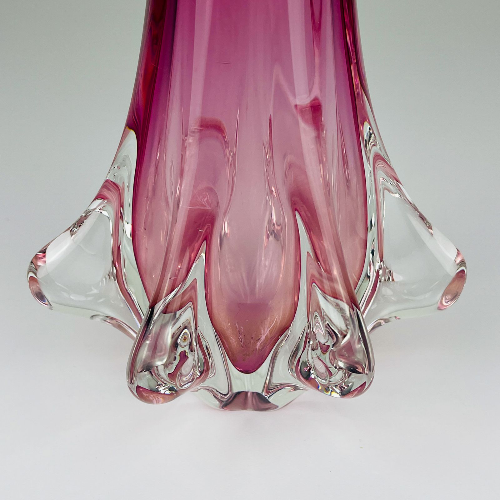 Vintage Murano Vaas Model Chambord Van Fratelli Toso, Italië, Ca. Jaren 1960 photo vinterior