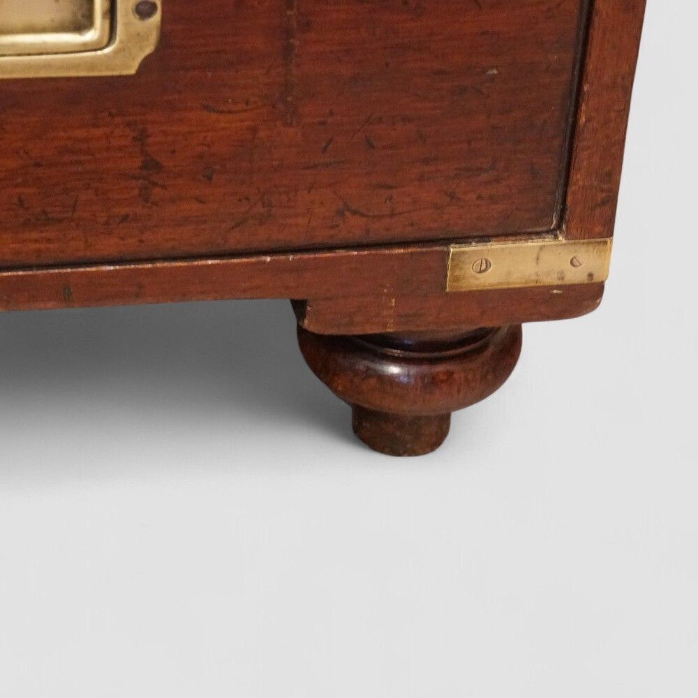 Victorian Mahogany Military Chest photo Furniture