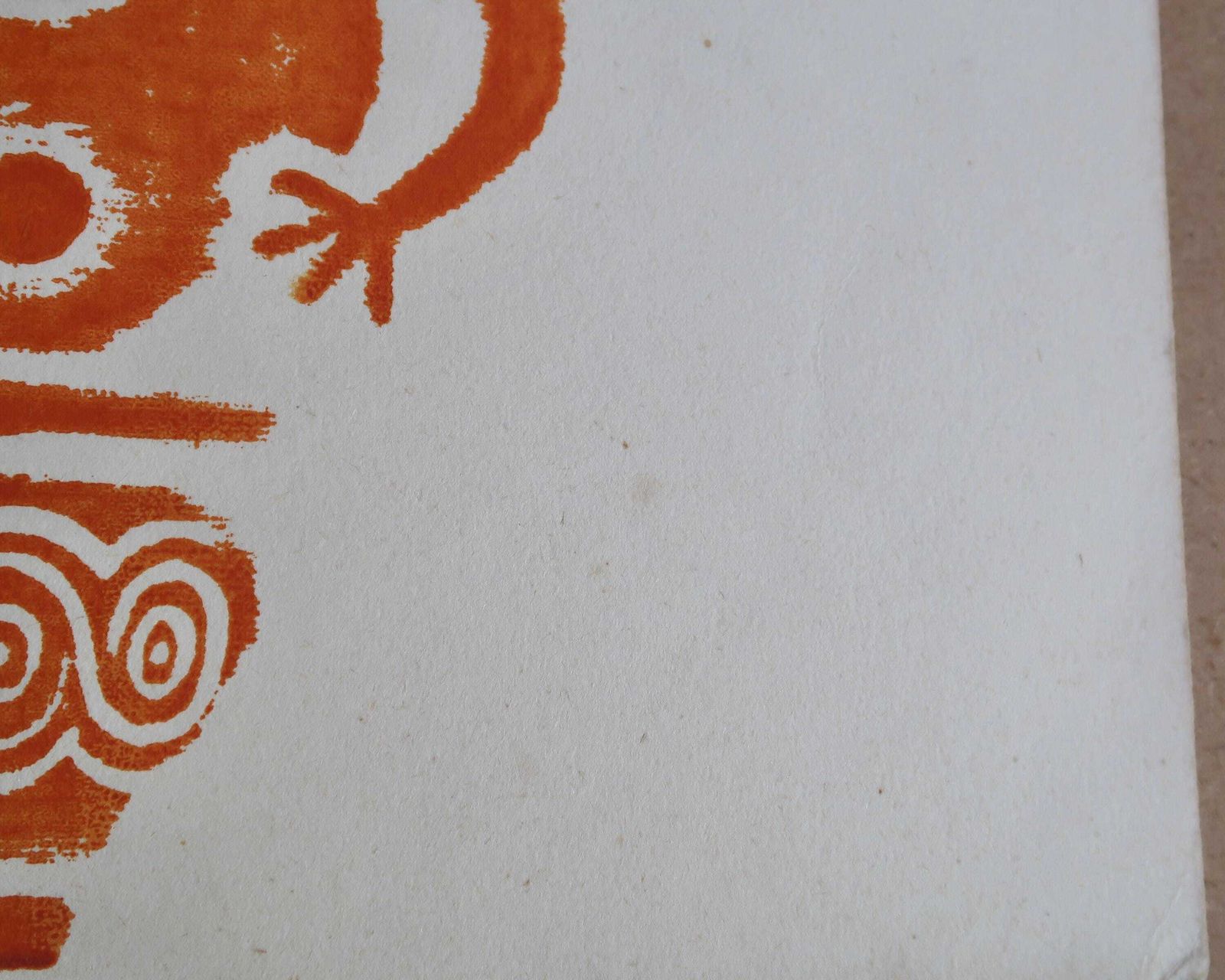 Original Pre Colombian Print By Georges Arnulf, 1967 / Tolima, Calima, Quimbaya Style photo for sale