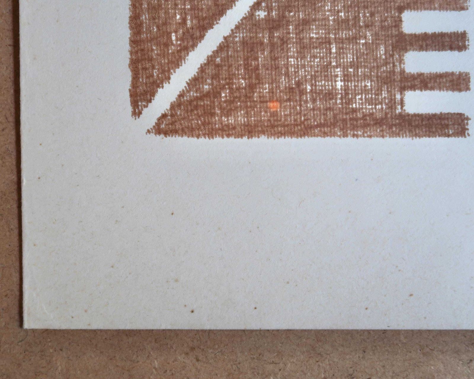 Original Pre Colombian Print By Georges Arnulf, 1967 / Tolima, Calima, Quimbaya Style photo Art