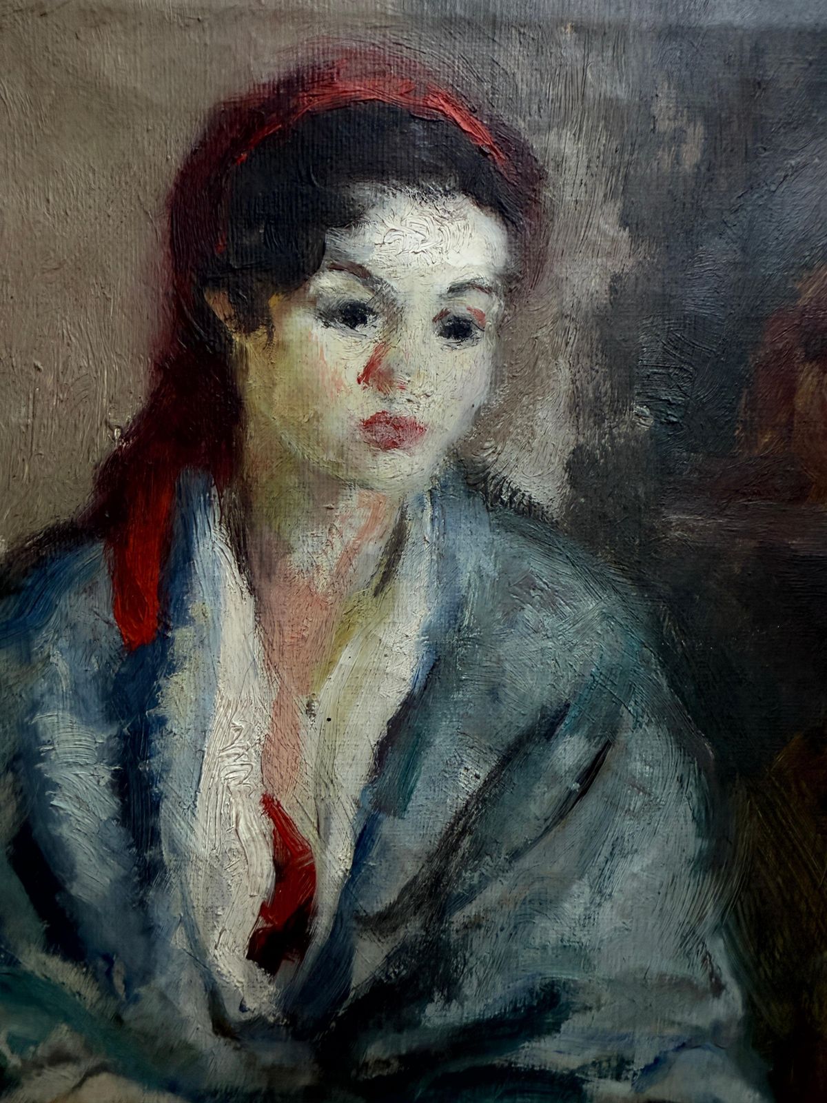 Antoni Valls Bordoy Woman With A Pitcher, Oil On Canvas 1953 photo 400.0
