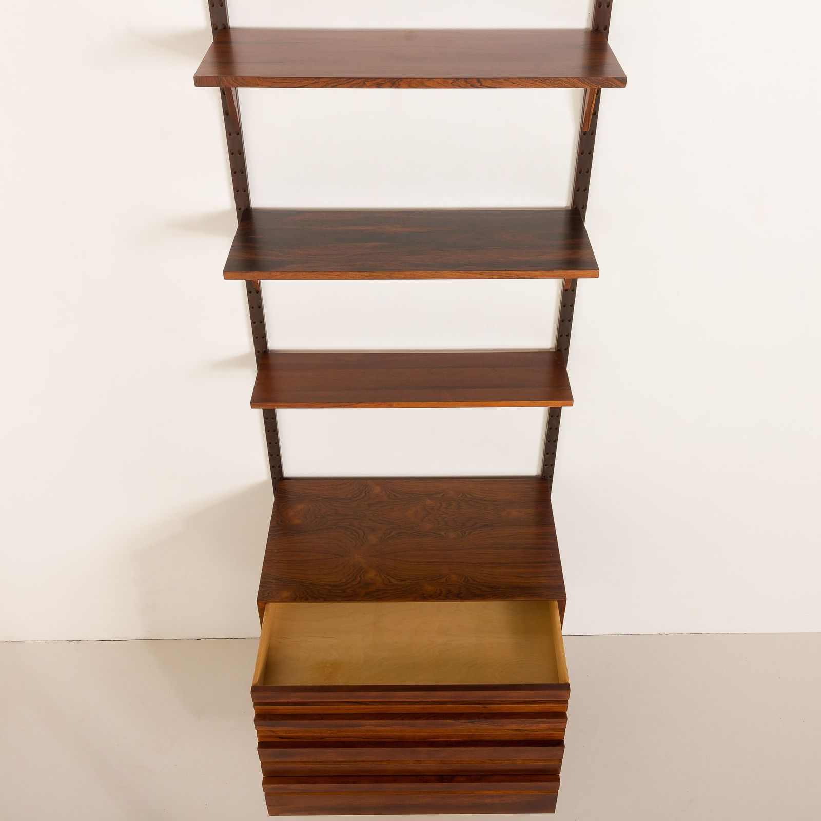 Poul Cadovius Rosewood Wall Unit For Cado, Denmark 1960s. photo vinterior
