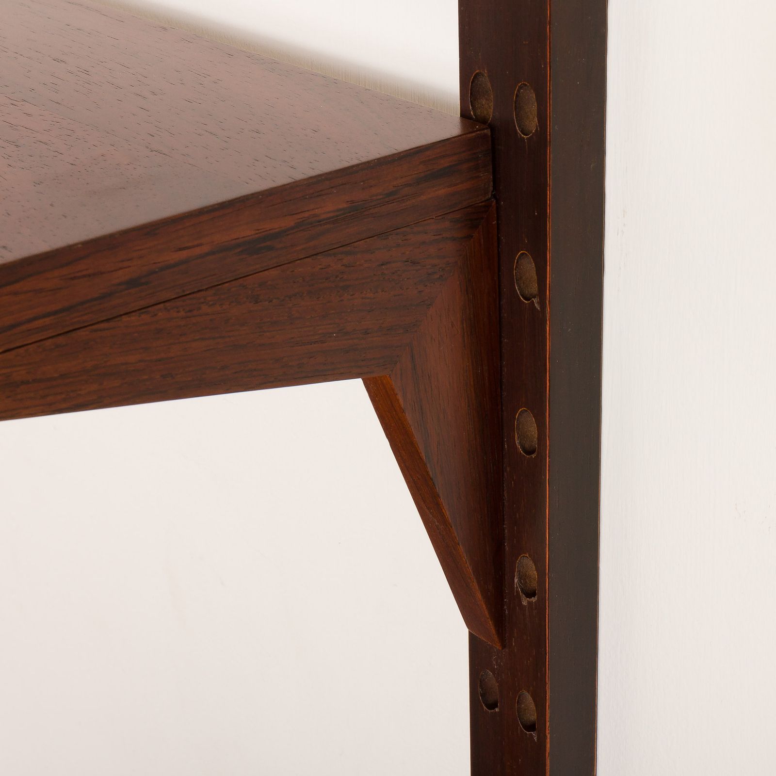 photo furniture Poul Cadovius Rosewood Wall Unit For Cado, Denmark 1960s.