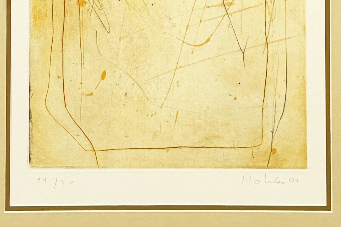 Christophe Hohler   Original Litograph "The Readers" photo Art