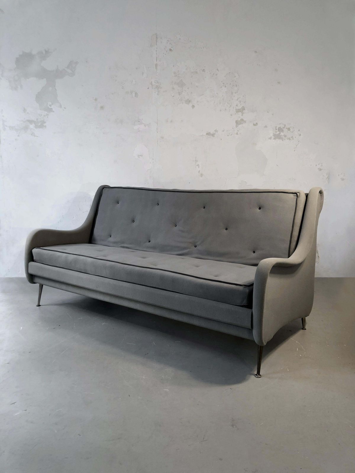 photo furniture Mid Century Modernist Free Form Sofa By Erton, France, 1950