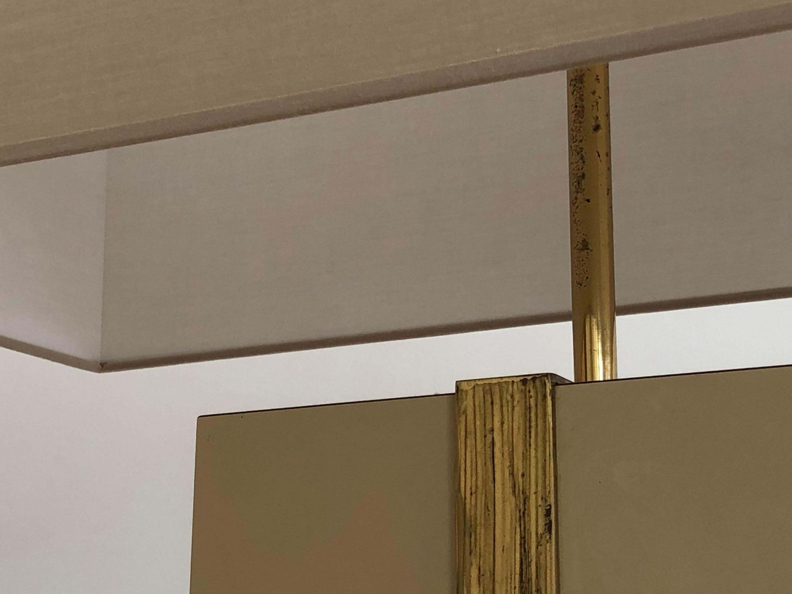 Pair Of Neoclassic Ceiling Lights, In The Style Of Romeo Rega, Italy 1970 photo vintage