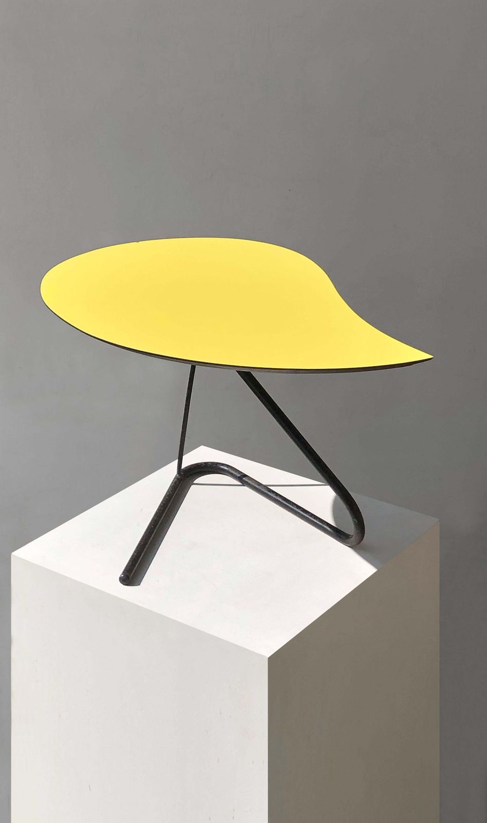 Mid Century Modernist Free Form Side Or Dressing Table, France, 1950 photo vinterior