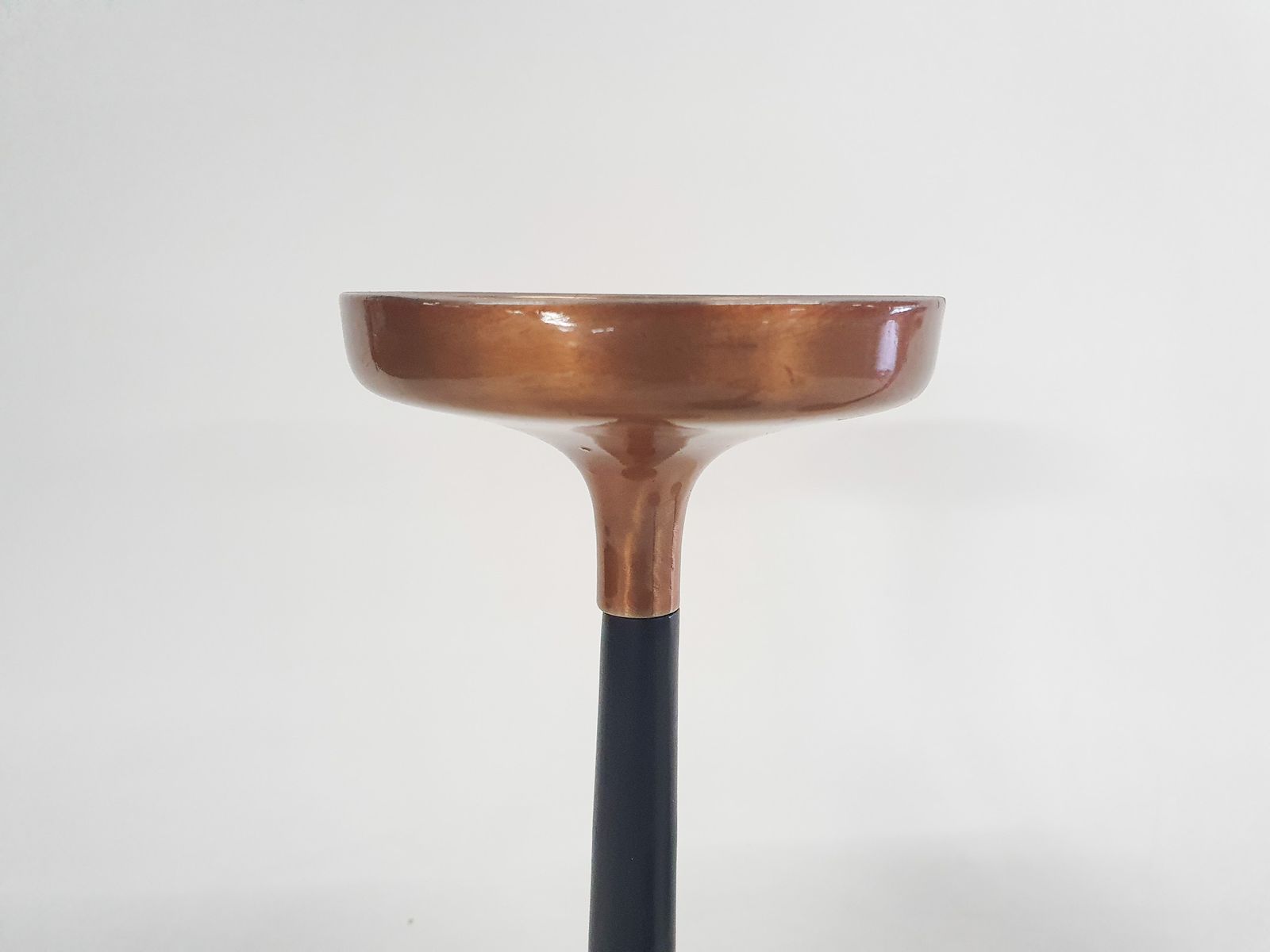 Set Van Drie Metalen Design Kandelaars, Denemarken photo 130.0