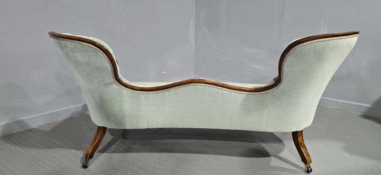 Victorian Mahogany Sofa, 1800s photo for sale