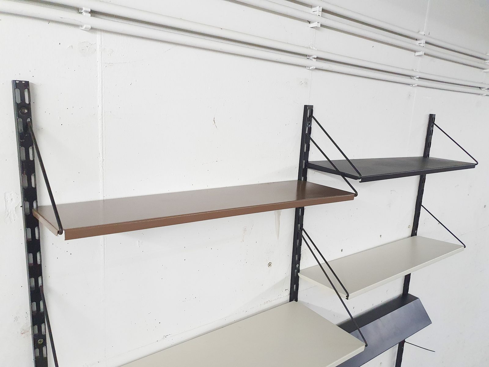 Tjerk Reijenga For Pilastro Metal Wall Unit, The Netherlands 1950's photo buy
