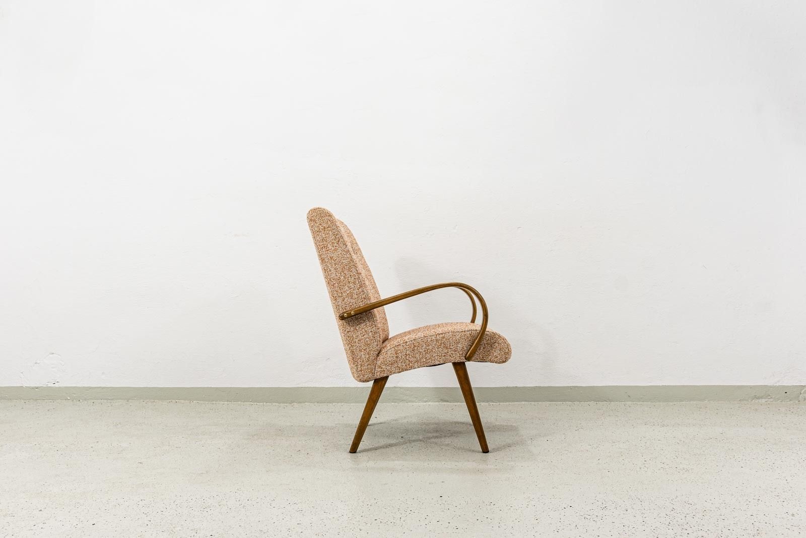 photo for sale Mid Century Armchair Model 53 By J šmidek For Ton, 1960s
