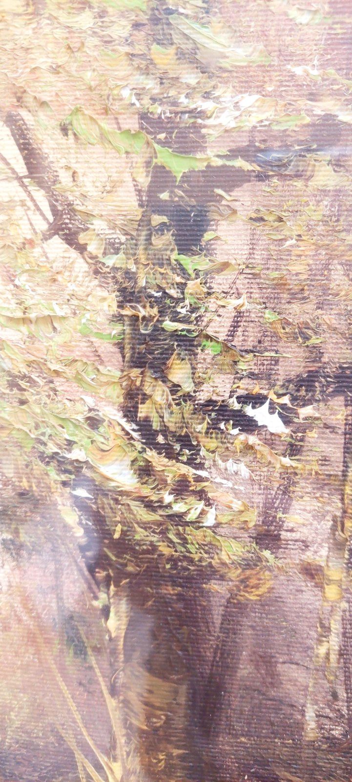 Oil Painting On Canvas Landscape Marotta 50x70 Years 60/70 photo Art
