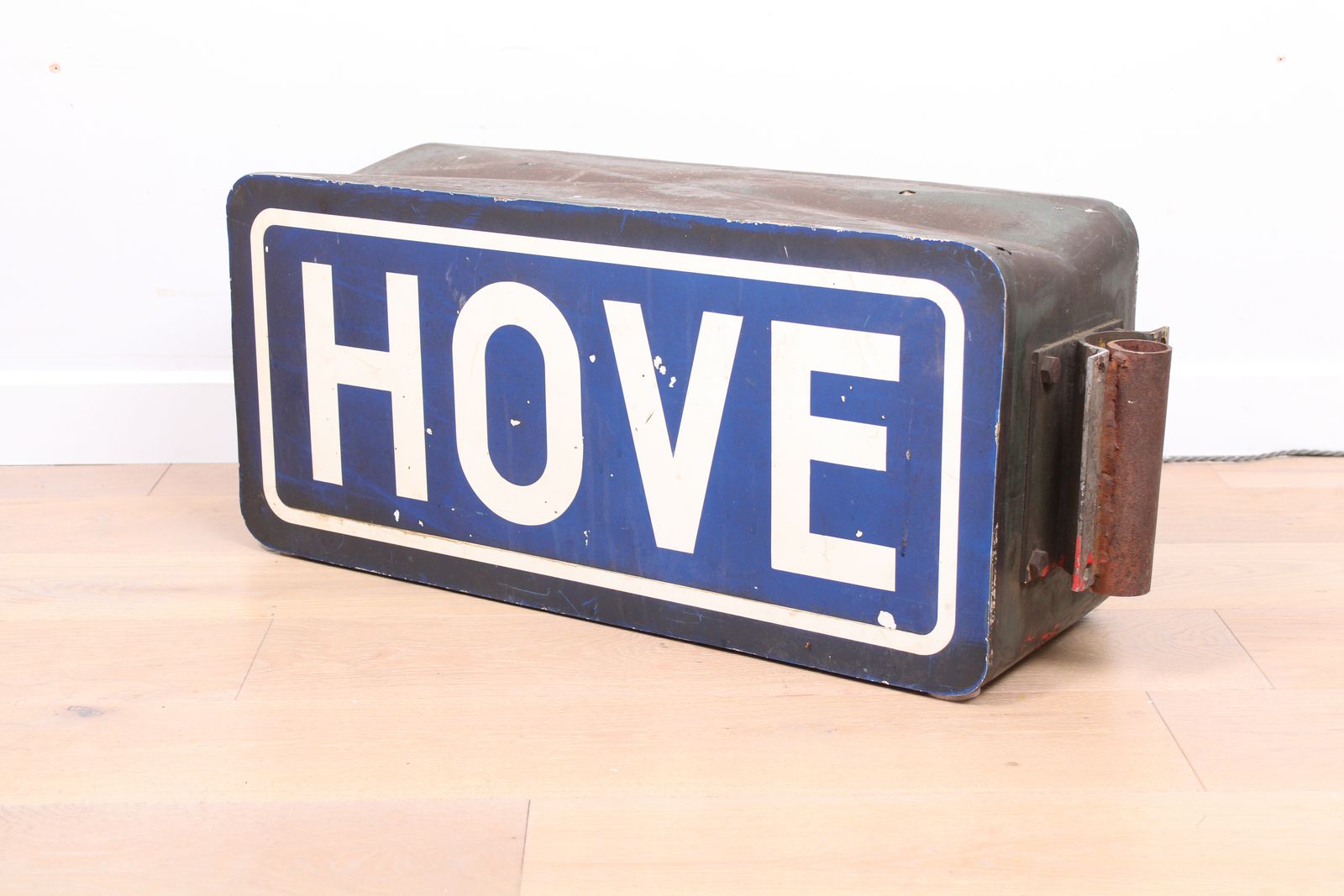 Very Large Mid Century Vintage 'Hove' Advertising Light Box