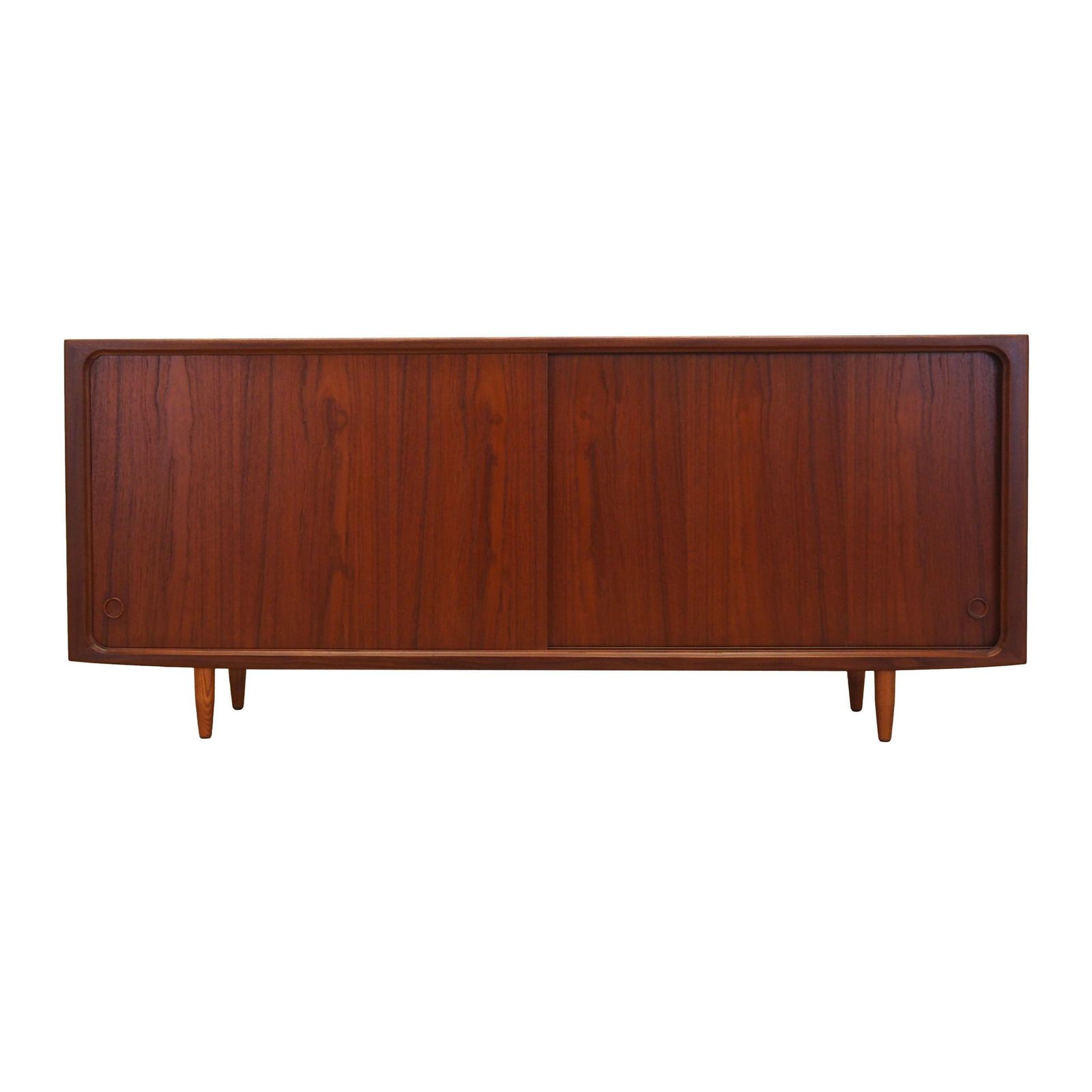 Teakhouten Dressoir, Deens Design, Jaren 1970, Productie: Denemarken