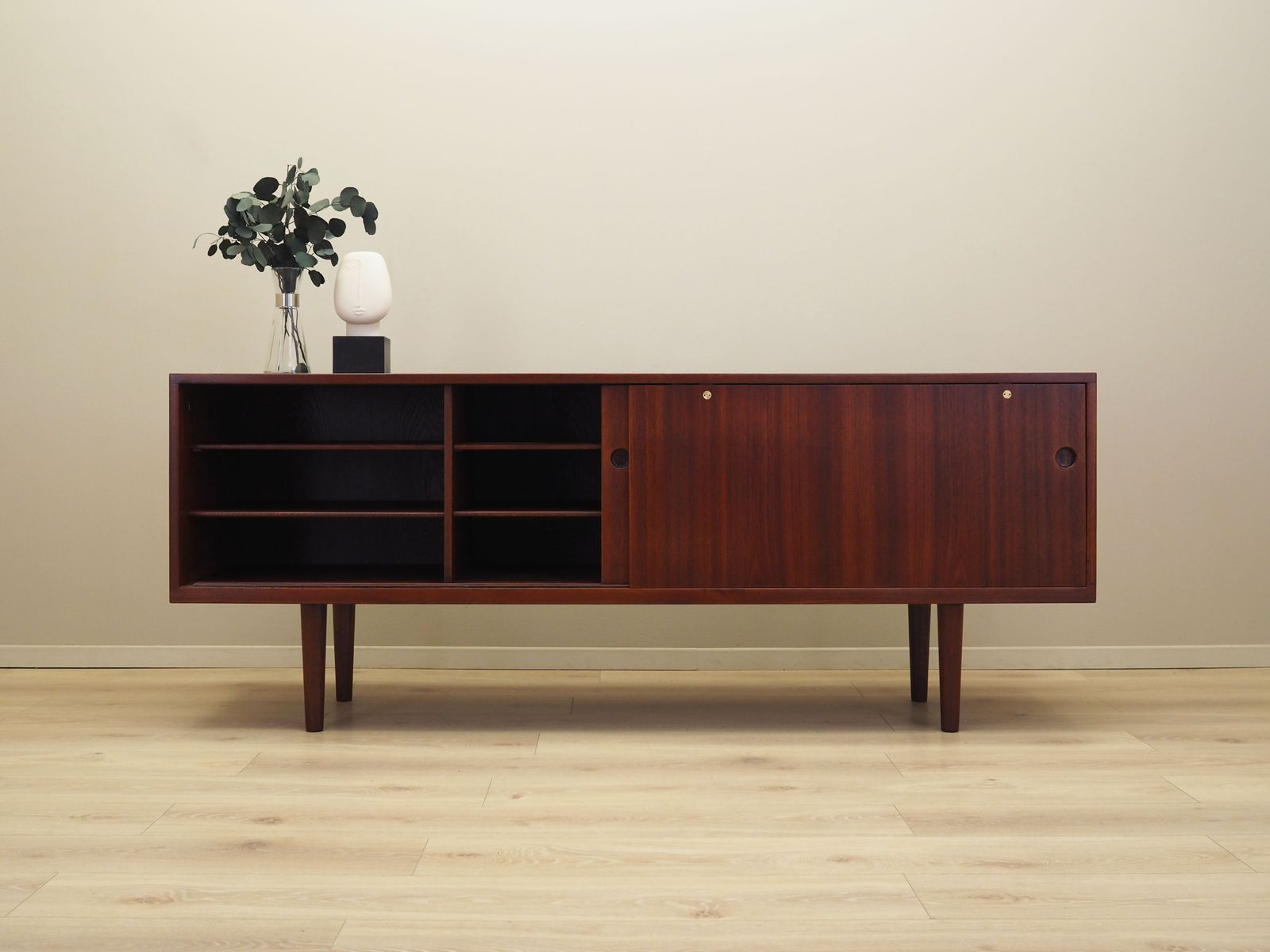 Teak Sideboard, Danish Design, 1960s, Designer: Hans J. Wegner, Production: Ry Møbler photo for sale