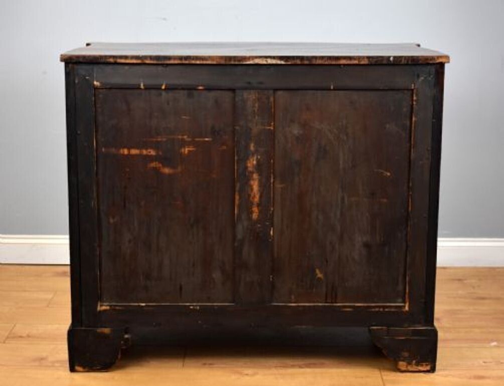photo for sale 18th Century Mahogany Serpentine Chest Of Drawers