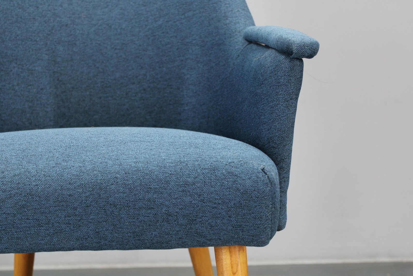1960s Pair Of Mid Century Refurbished Armchairs, Czechoslovakia photo buy