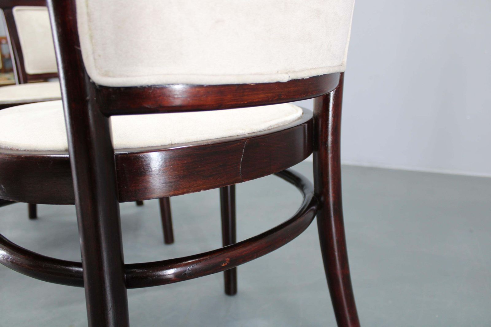 photo buy 1930s Pair Of Restored Thonet Armchairs, Czechoslovakia