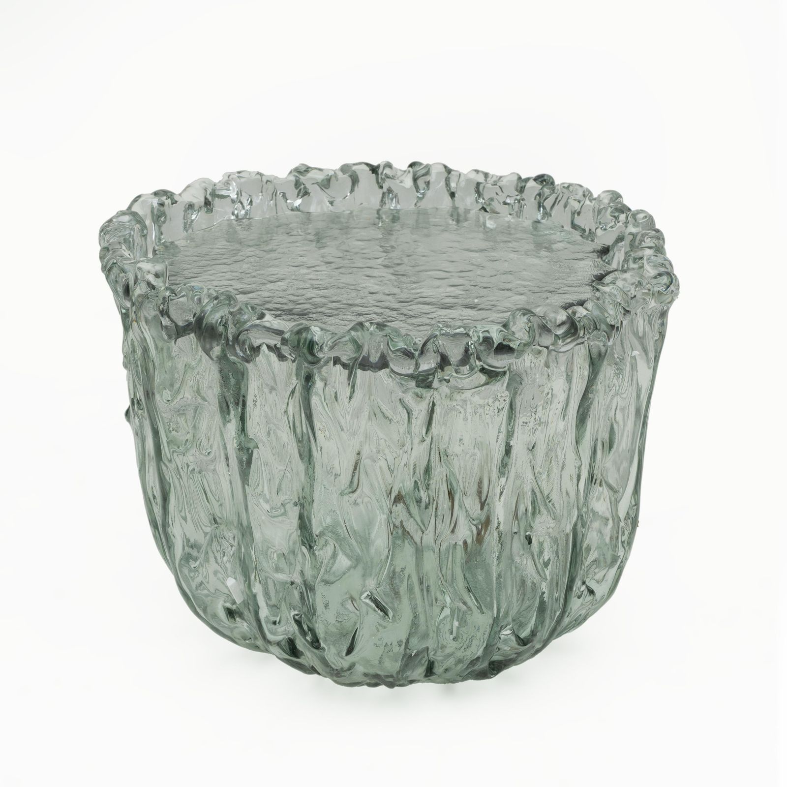 Pair Of Aquamarine Murano Glass Coffee Table By Tokujin Yoshioka photo 4209.0