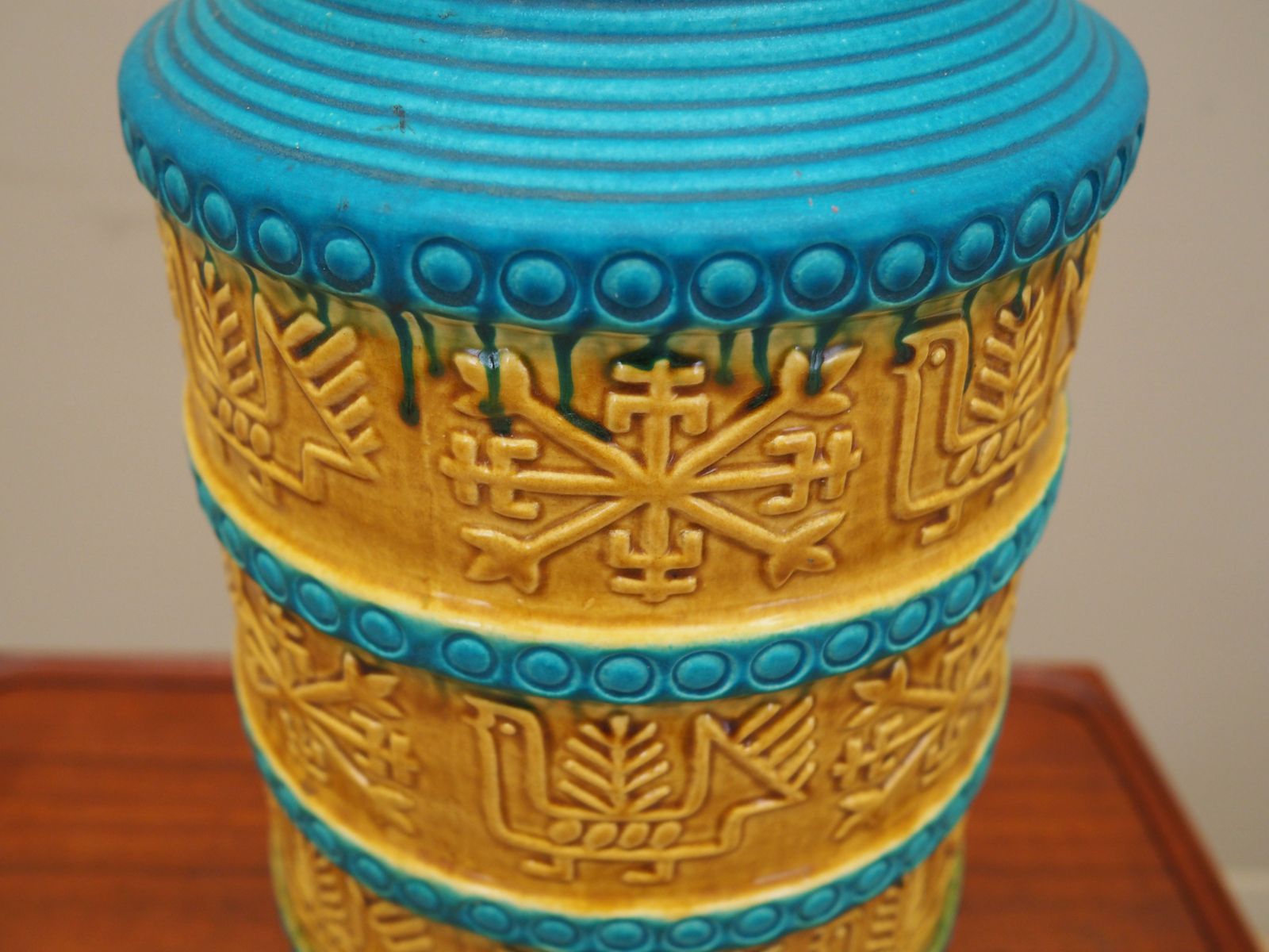 Ceramic Vase, German Design, 1960s, Manufacture: Bay Keramik photo buy