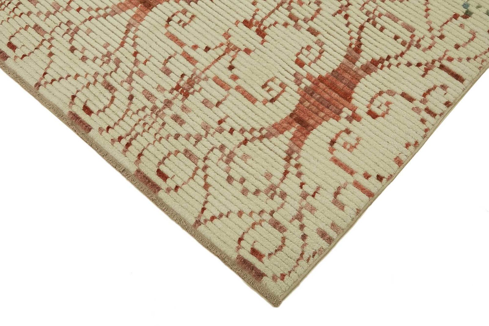 Hand Loom Wool Oushak Rug 244 Cm X 340 Cm photo Textiles