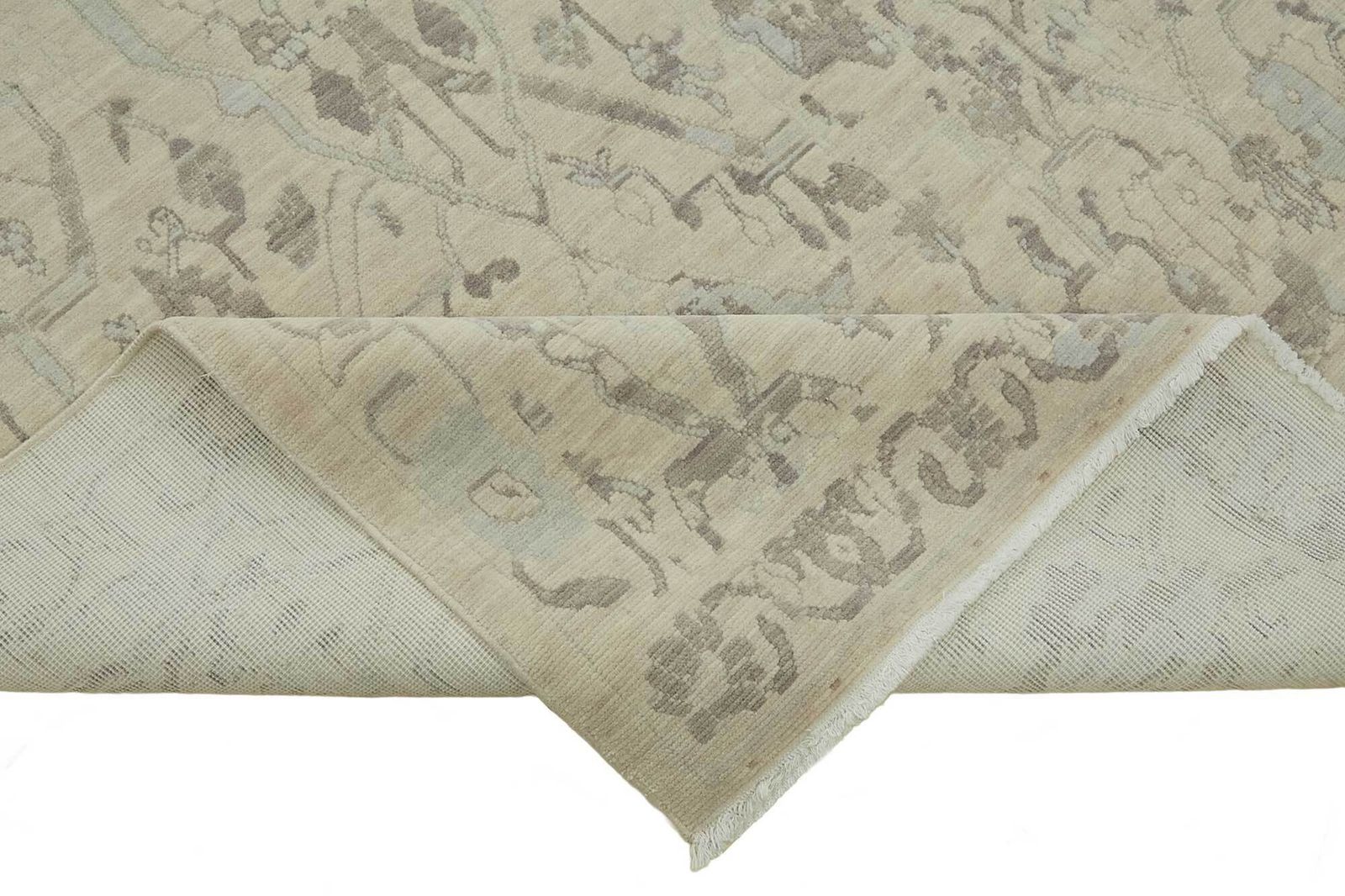 Hand Loom Wool Oushak Rug 217 Cm X 297 Cm photo vinterior