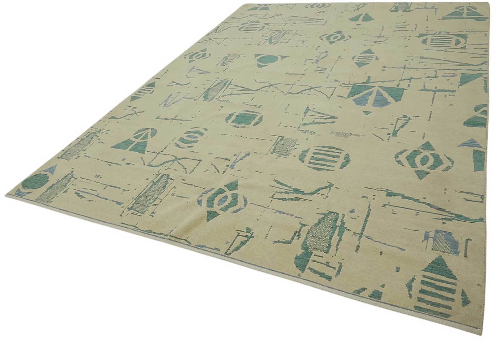Hand Loom Wool Oushak Rug 254 Cm X 350 Cm photo for sale