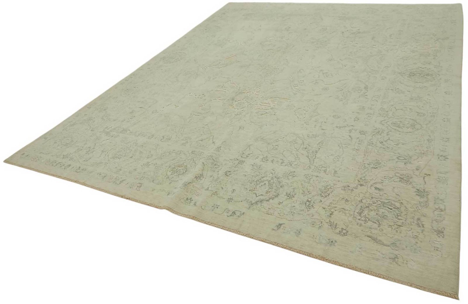 Hand Loom Wool Oushak Rug 282 Cm X 356 Cm photo for sale