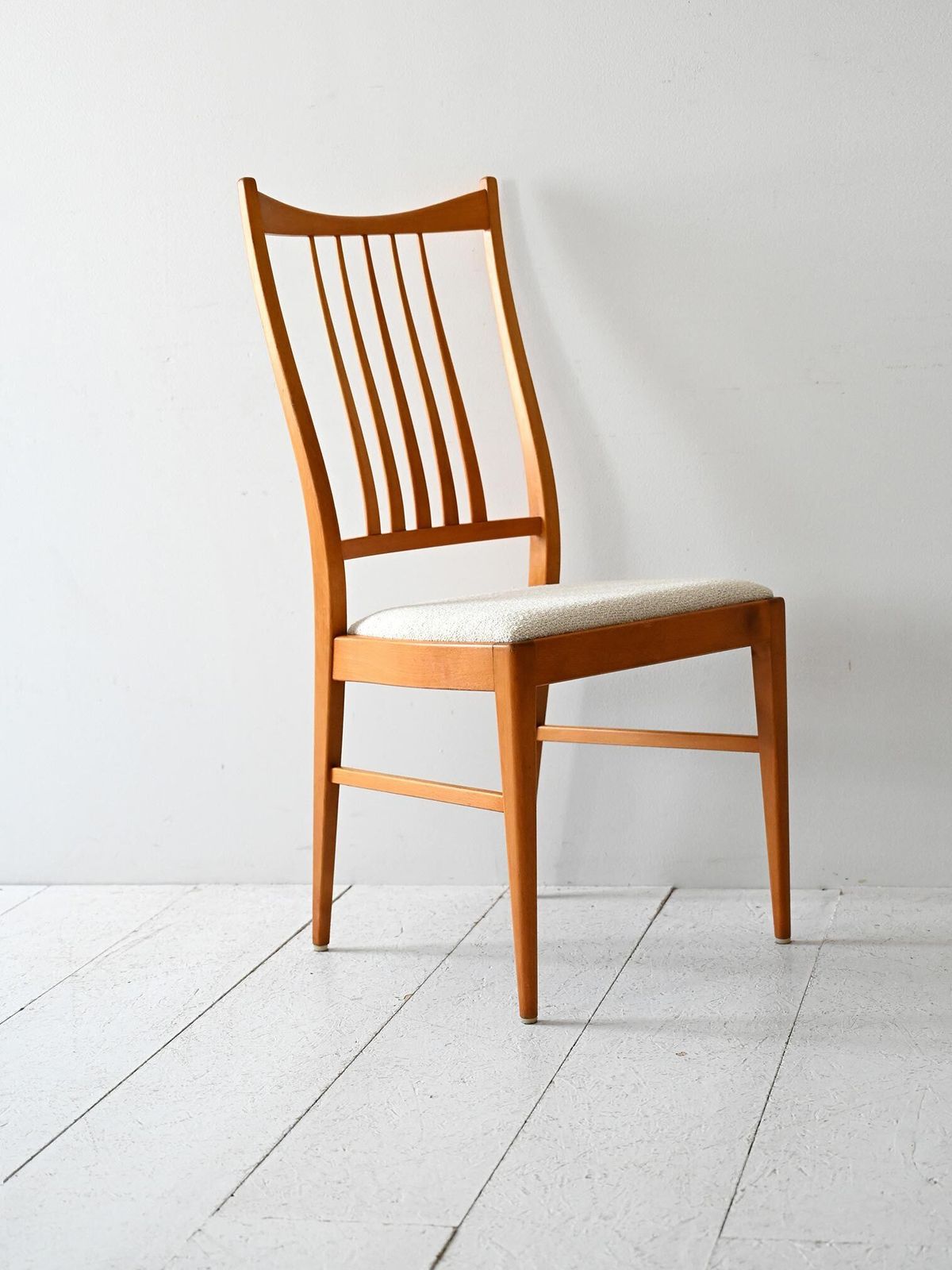 Set Of 4 Vintage Scandinavian Chairs From The 1950s/60s In Beech photo for sale