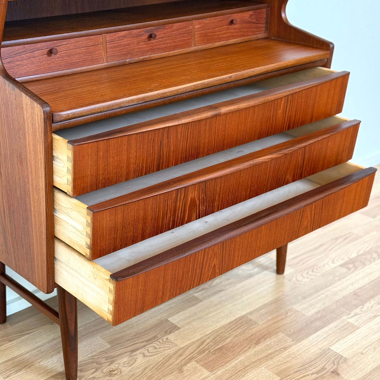 Highboard In Teak, 1950s 60s, Denmark photo vinterior