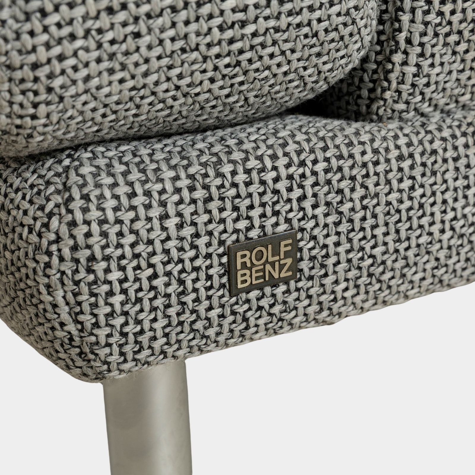 Canapé d'angle Rolf Benz en tissu gris photo 2123.0