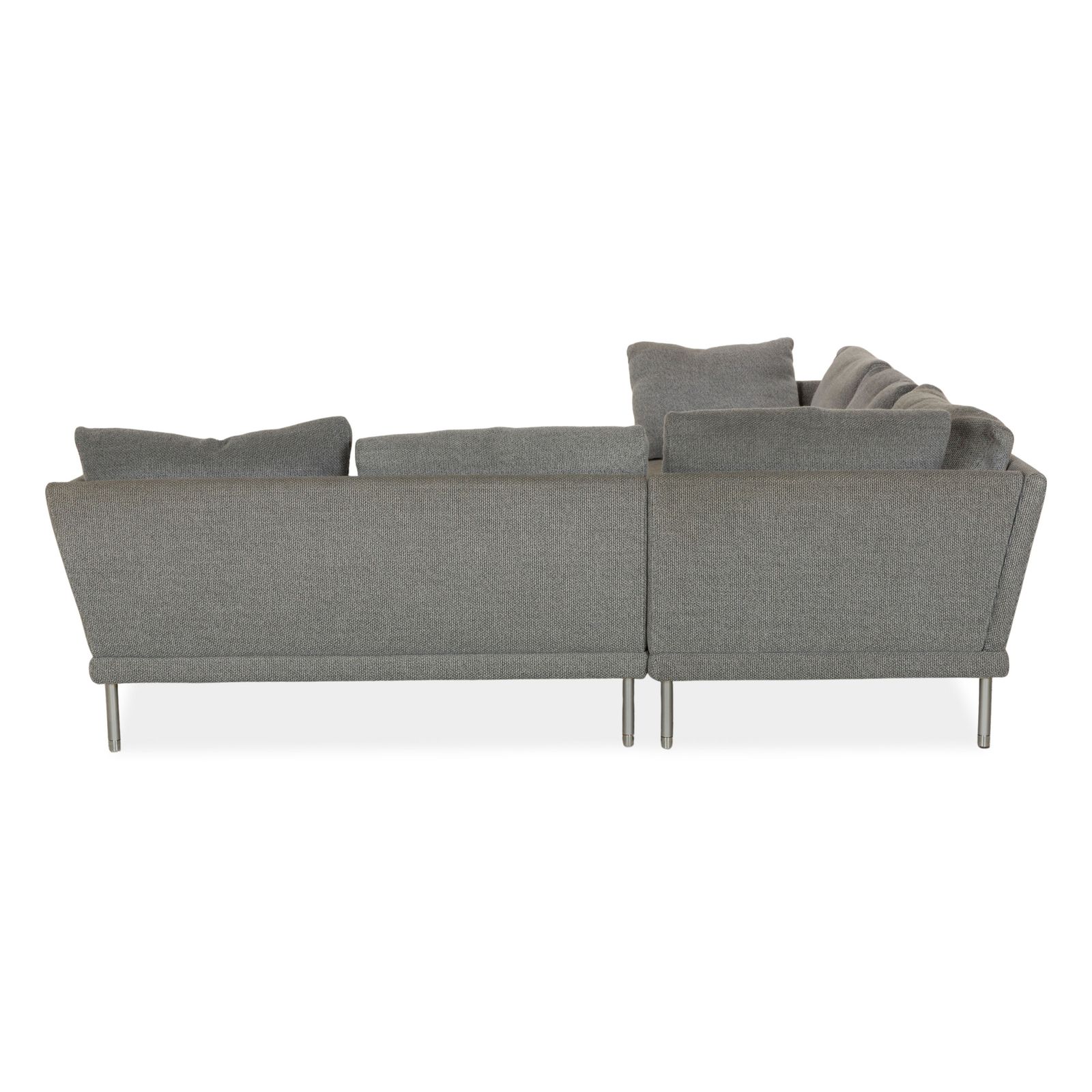 photo for sale Canapé d'angle Rolf Benz en tissu gris